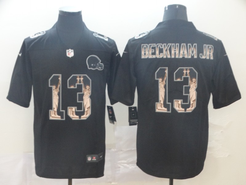 Men's Cleveland Browns Odell Beckham Jr. Black Jersey